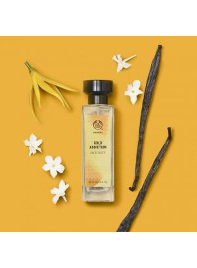 THE BODY SHOP - Gold Addiction EDT 50ml - Image 1
