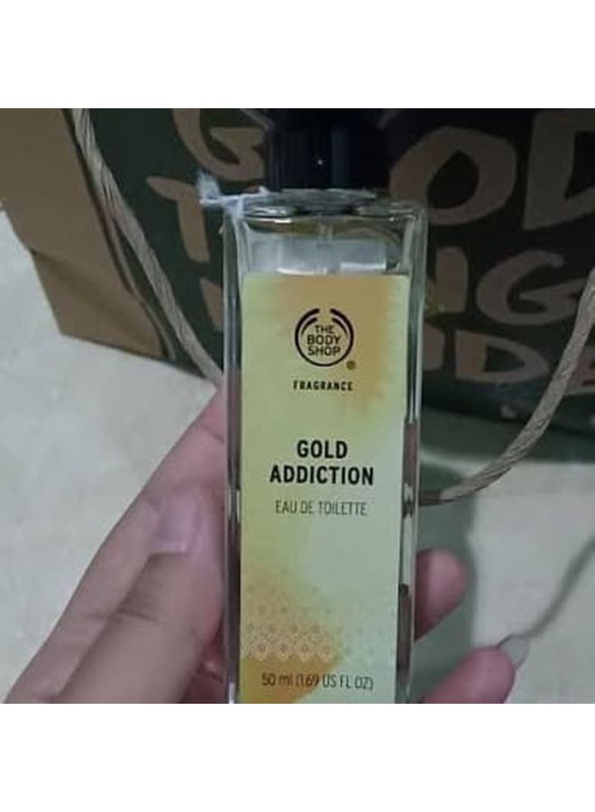 THE BODY SHOP - Gold Addiction EDT 50ml - Image 1