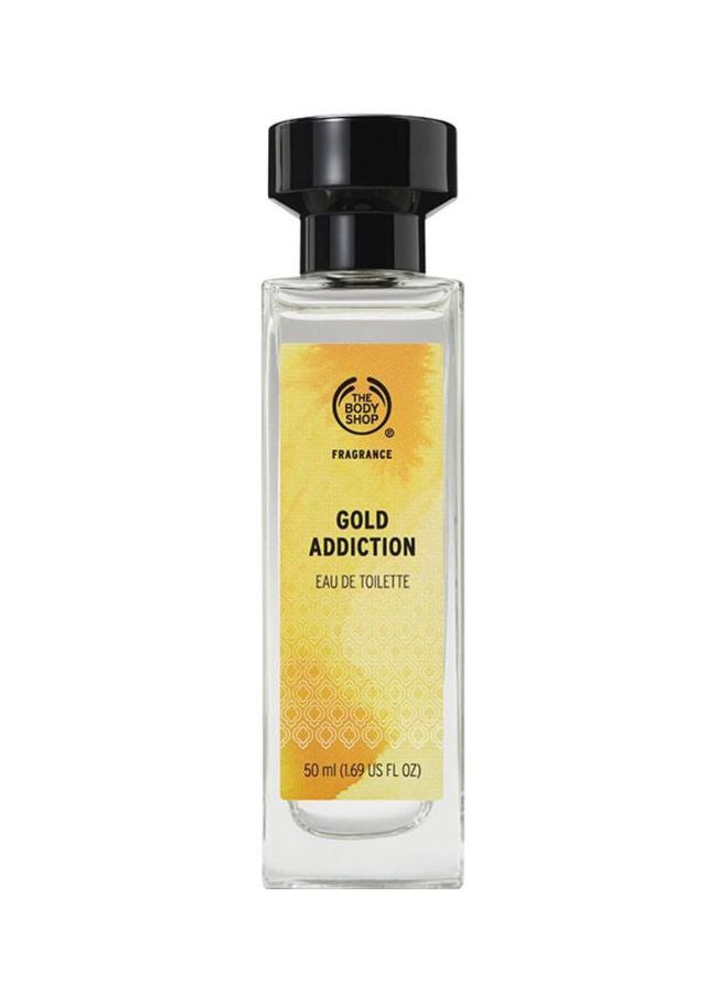 THE BODY SHOP - Gold Addiction EDT 50ml - Image 1