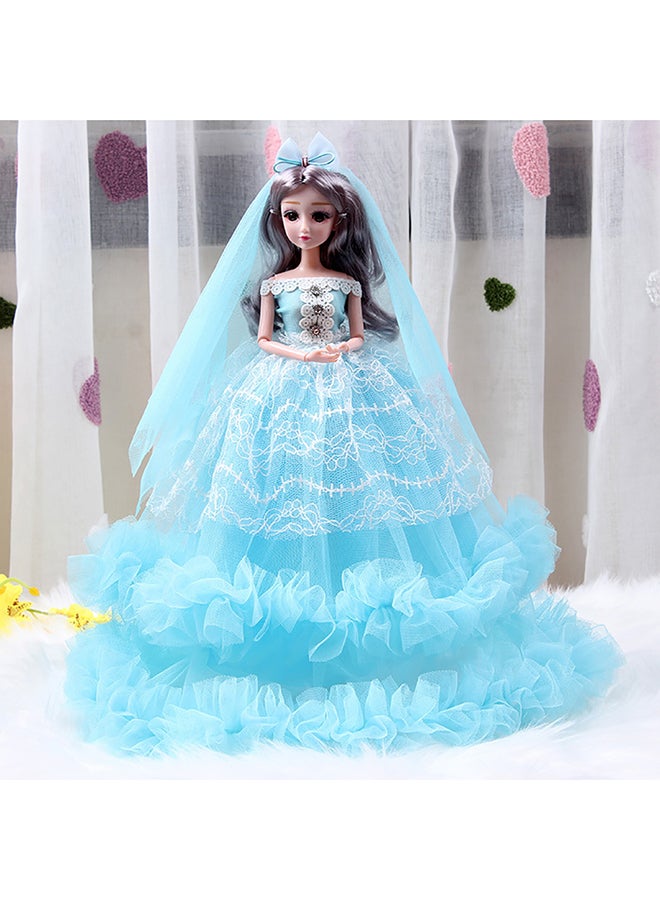 Kidle Fashionable Doll With Dress 5x3x45cm  - Image 1
