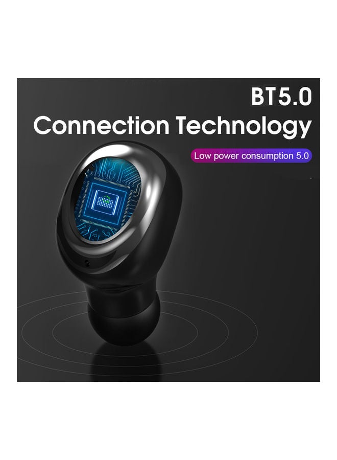Generic - S11 Bluetooth 5.0 TWS Earbuds True Wireless Headphones with Dual Mic In-ear Music Earphones Twins Sports Headset Charging Box Battery Digital Display Touch Control white/green - Image 1