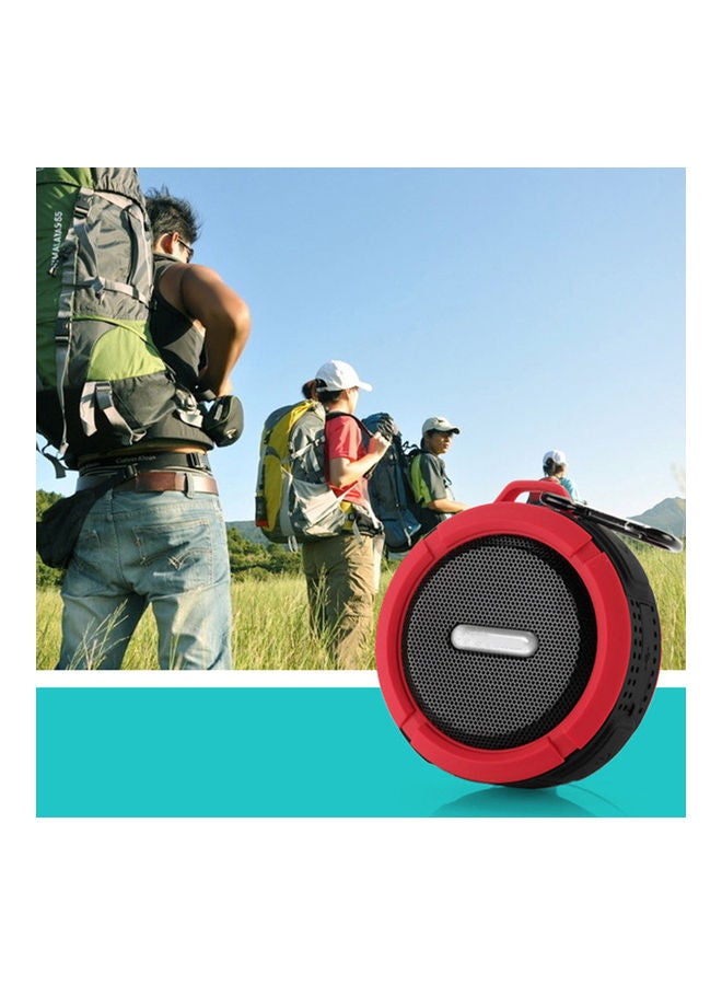 Generic - Outdoor Waterproof Wireless Portable BT Speaker with Enhanced 3D Stereo Bass Sound, 10-Hour Playtime, Built-in Mic, TF Card Slot, for Sports, Pool, Beach, Hiking, Camping Blue - Image 1