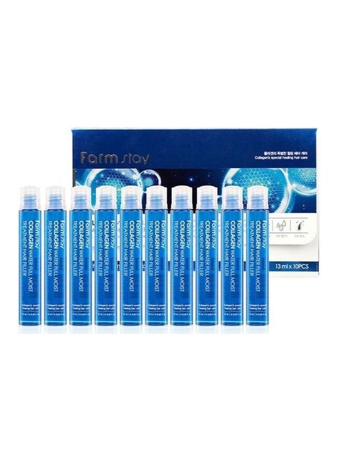 Farm Stay 10-Piece Collagen Water Full Moist Treatment Hair Filler 13ml - Image 1