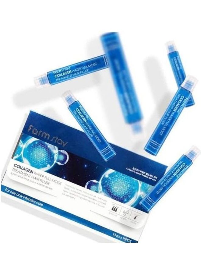 Farm Stay 10-Piece Collagen Water Full Moist Treatment Hair Filler 13ml - Image 2