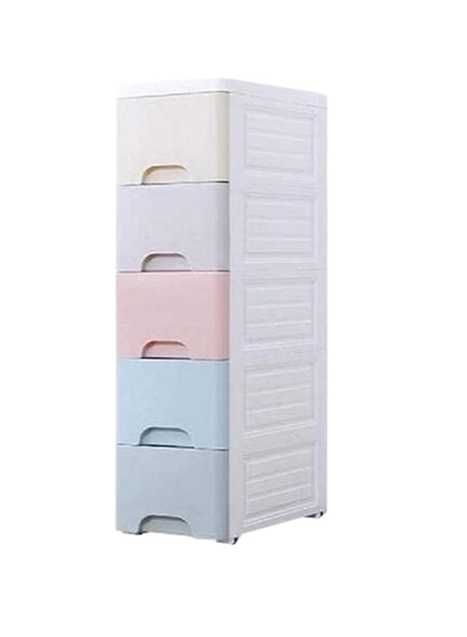 Royal Polar Drawer Storage Cabinet Multicolour 83.5x25x32cm  - Image 1