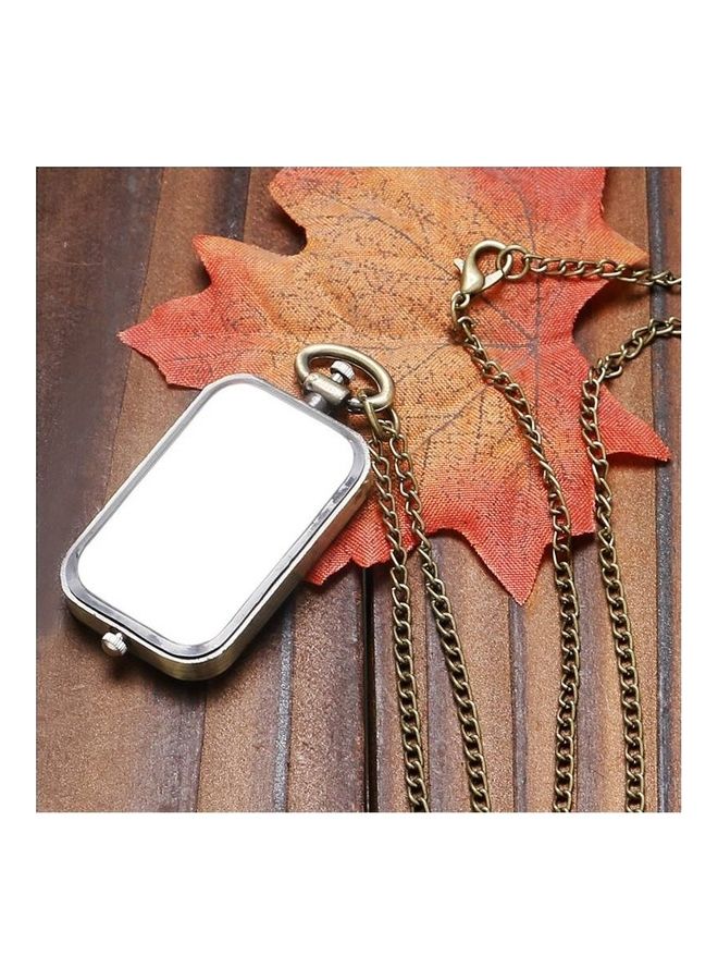 YASH - Retro Style Dual Time Zone Quartz Pocket Watch - Image 1