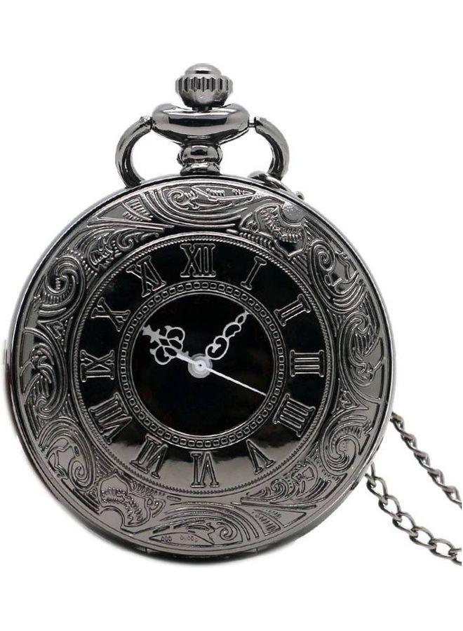 Retro Style Roman Number Engraved Quartz Pocket Watch - v1607252860/N42771070A_2