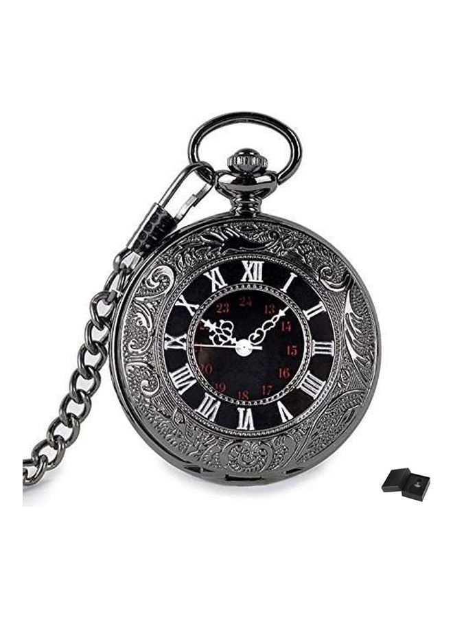 Retro Steampunk Roman Number Quartz Pocket Watch - v1607252860/N42771072A_1