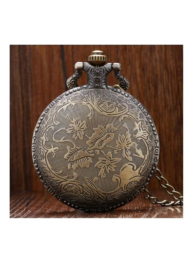 YASH - Retro Tower Bridge Quartz Pocket Watch - Image 1