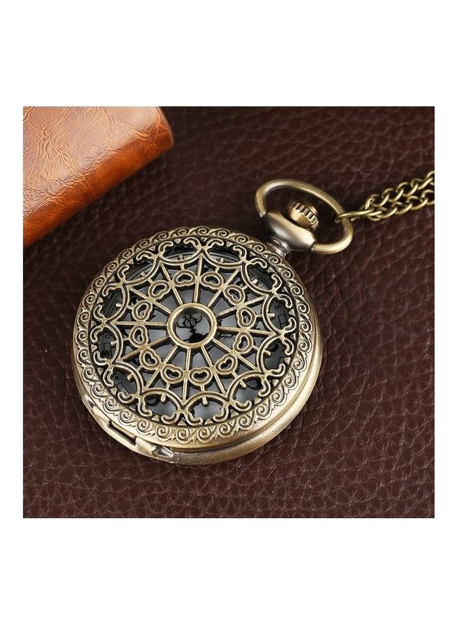 YASH - Yash Retro Spider Web Quartz Pocket Watch - Image 1