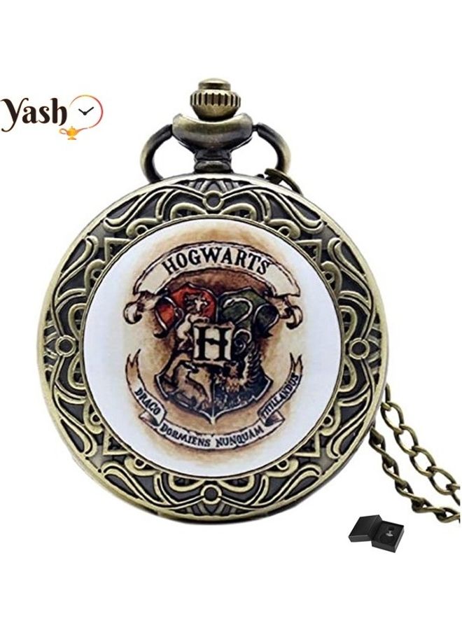 YASH - Retro Style HP Series Quartz Pocket Watch - Image 1