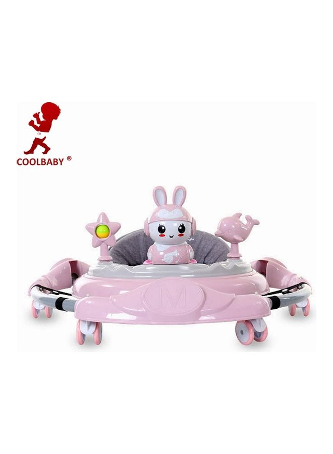 Coolbbay Rabbit Anti Rollover Baby Walker With Handle  - Image 2