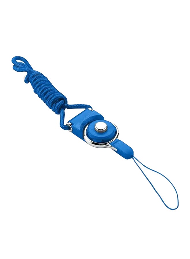 Neck Strap For Mobile And ID Card Blue