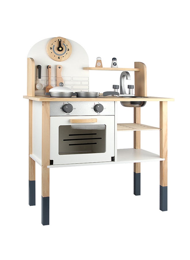 Wooden Pretend Kitchen Play Set  - Image 1