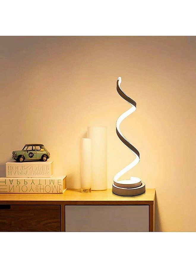 XiuWoo - Spiral LED Table Lamp White-12w-warm White one size centimeter - Image 1