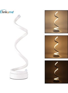 XiuWoo Spiral LED Table Lamp White-12w-warm White one size centimeter  - Image 2