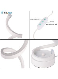 XiuWoo Spiral LED Table Lamp White-12w-warm White one size centimeter  - Image 3
