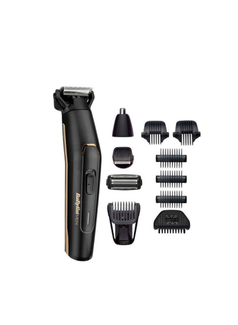 babyliss Carbon Titanium Multi Function Trimmer Set Black/Gold 5 x 18 x 3cm 
