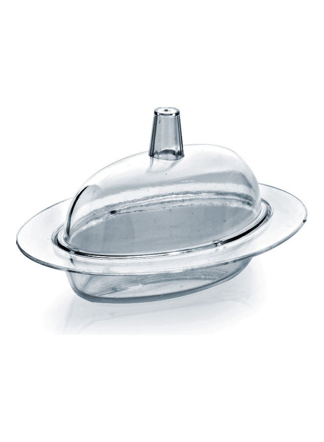 Oval Sugar Bowl Polystyrene  8 Pieces Transparent 150ml - v1607260064/N42772493A_1