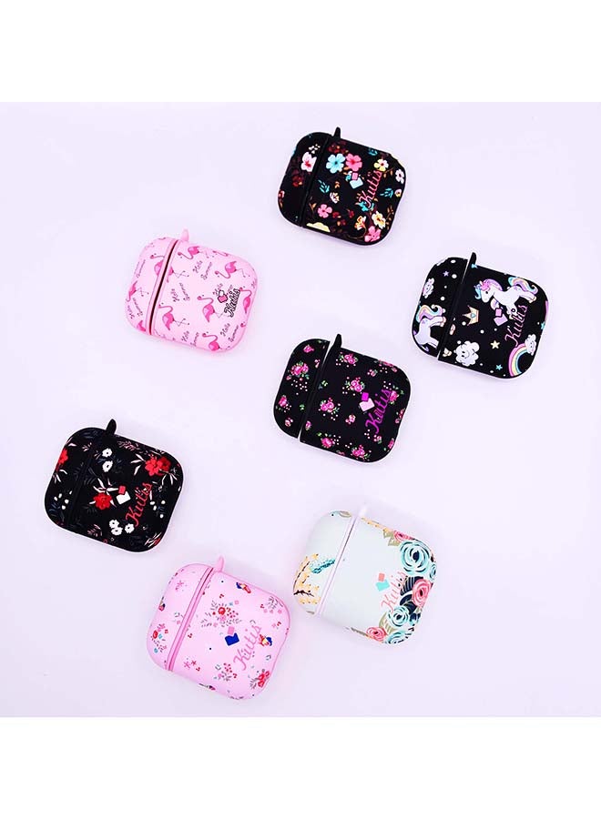 Kutis Design Case Cover For Apple AirPods With Key Chain Yellow - Image 5