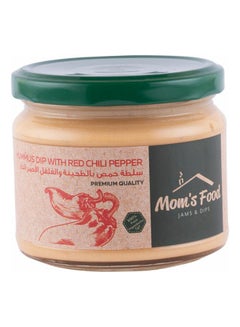 Hummus Dip With Red Chili Pepper Jar 300grams - v1607265037/N40214549A_1