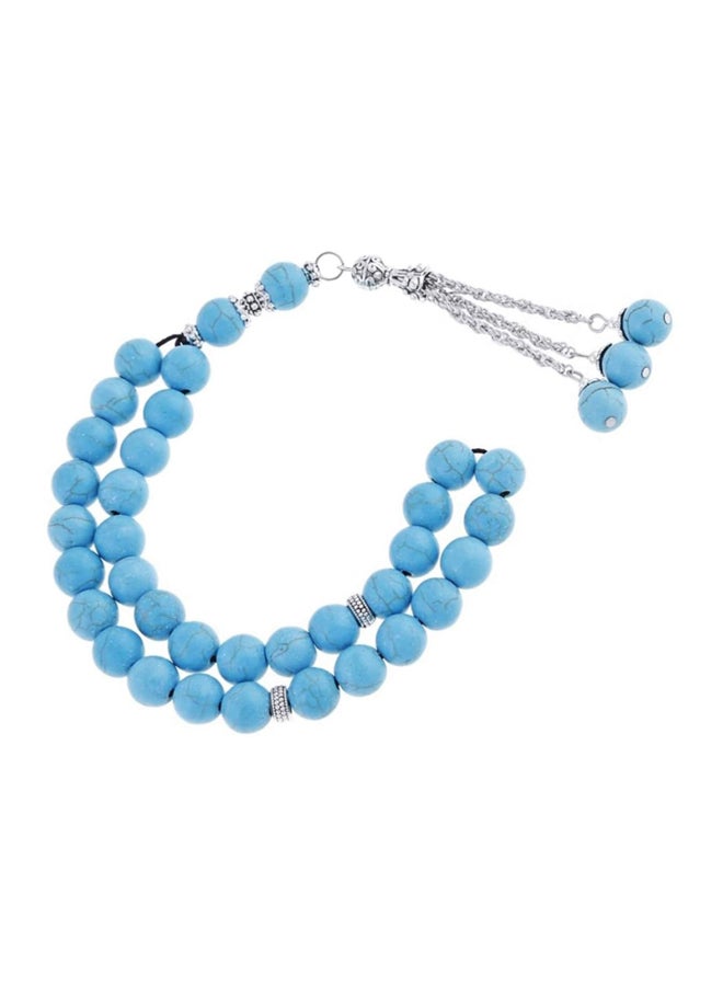 Natural Turquoise Stone Beads Tasbih  - Image 1