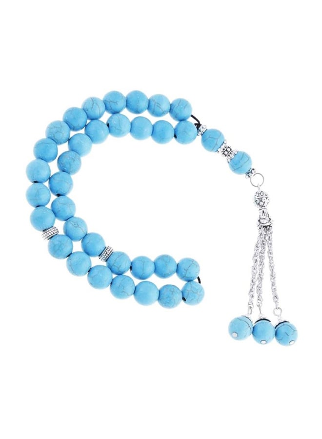 Natural Turquoise Stone Beads Tasbih  - Image 2