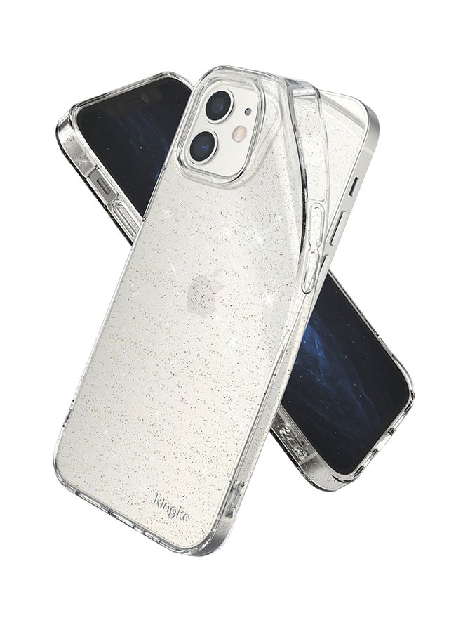 Protective Case Cover For Apple iPhone 12 Mini Glitter Clear