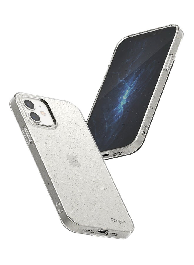 Protective Case Cover For Apple iPhone 12 Mini Glitter Clear