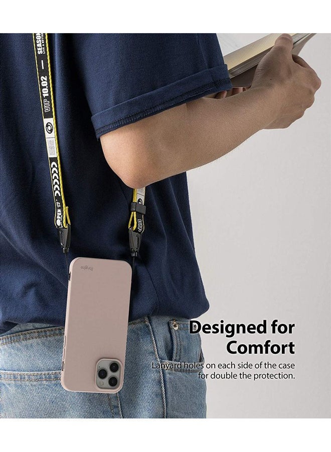 Ringke Protective Case Cover For Apple iPhone 12 Pro Max Pink Sand - Image 4