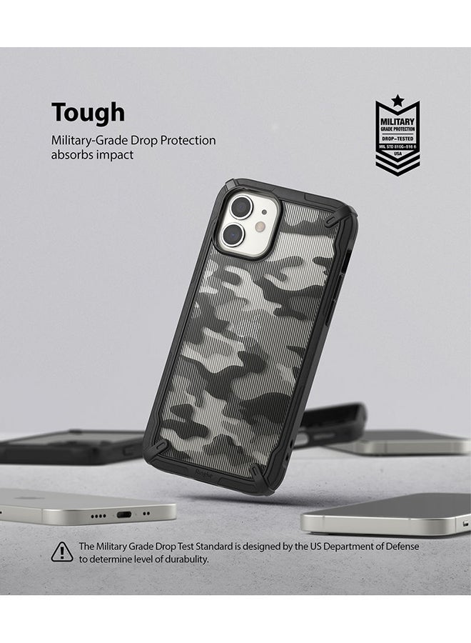 Ringke Protective Case Cover For Apple iPhone 12 Mini Camo Black  - Image 3