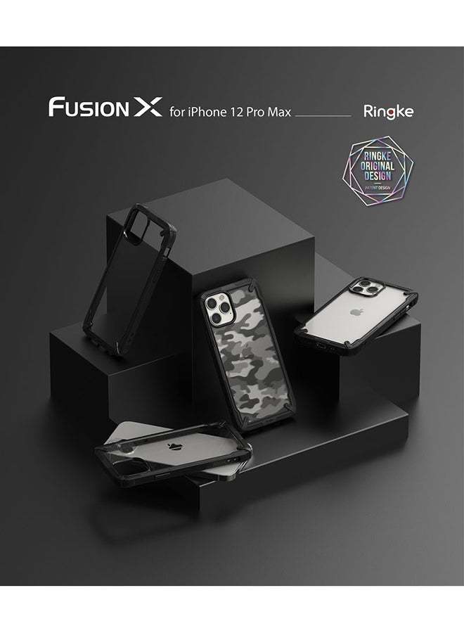 Ringke Protective Case Cover For Apple iPhone 12 Pro Max Camo Black - Image 4