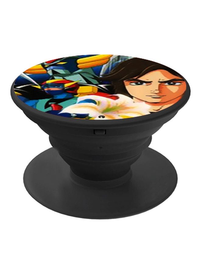 بي بي حامل هاتف منبثق مزين بطبعة متعدد الألوان - Image 1