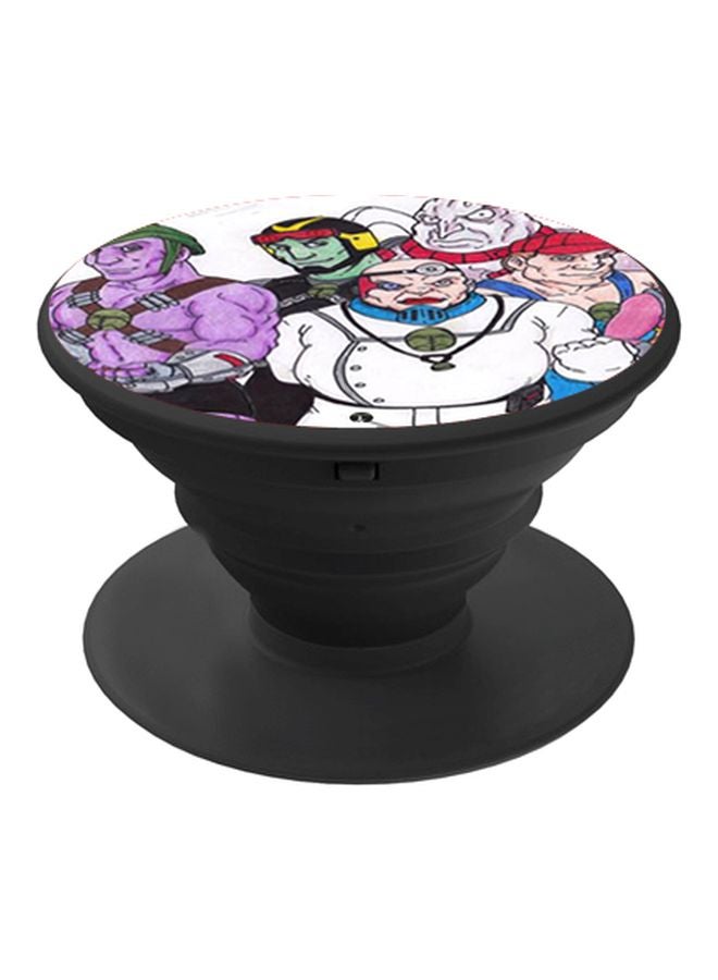 BP Printed Pop Socket Phone Holder Multicolour - Image 1