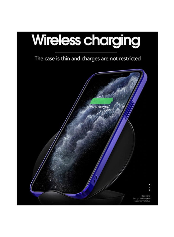 إكس ليفيل غطاء حماية واقٍ مرن وفائق النحافة من سلسلة أوريجينال لهاتف أبل آيفون 12 ميني أزرق - Image 5