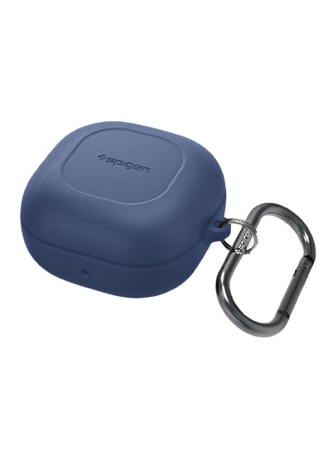 Spigen Silicone Fit Protective Cover for Samsung Galaxy Buds 2 (2021) / Galaxy Buds Pro (2021) / Galaxy Buds Live (2020) Case Deep Blue - Image 1