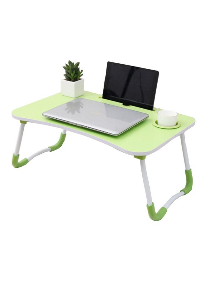 Foldable Laptop Desk Green/White 60x40x28cm