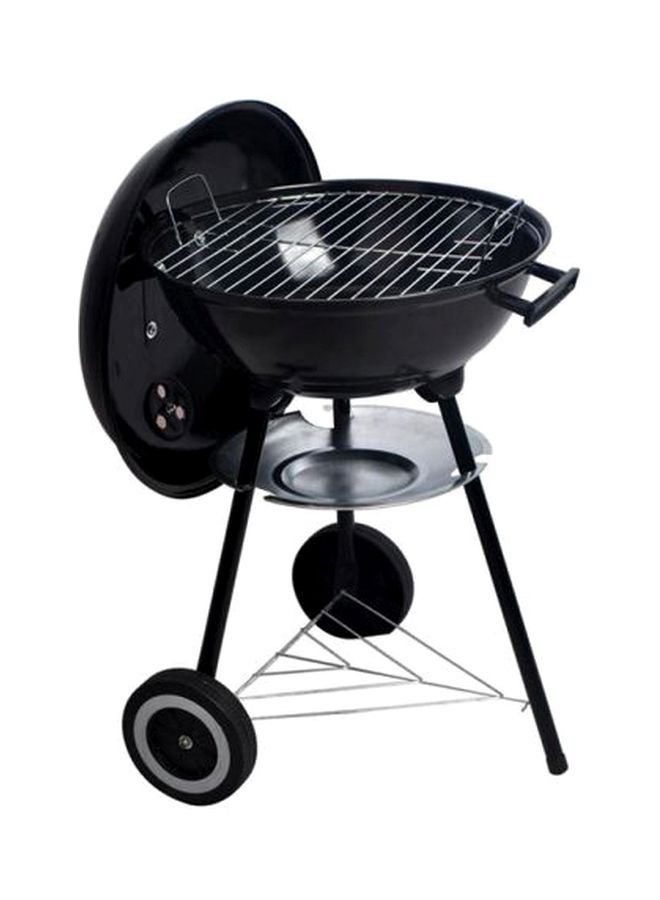 Campmate Portable Double Charcol BBQ Grill Black/Silver 49 X 47 X 76cm  - Image 1