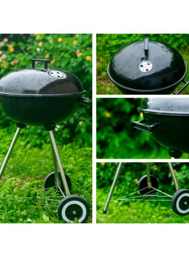 Campmate Portable Double Charcol BBQ Grill Black/Silver 49 X 47 X 76cm  - Image 5