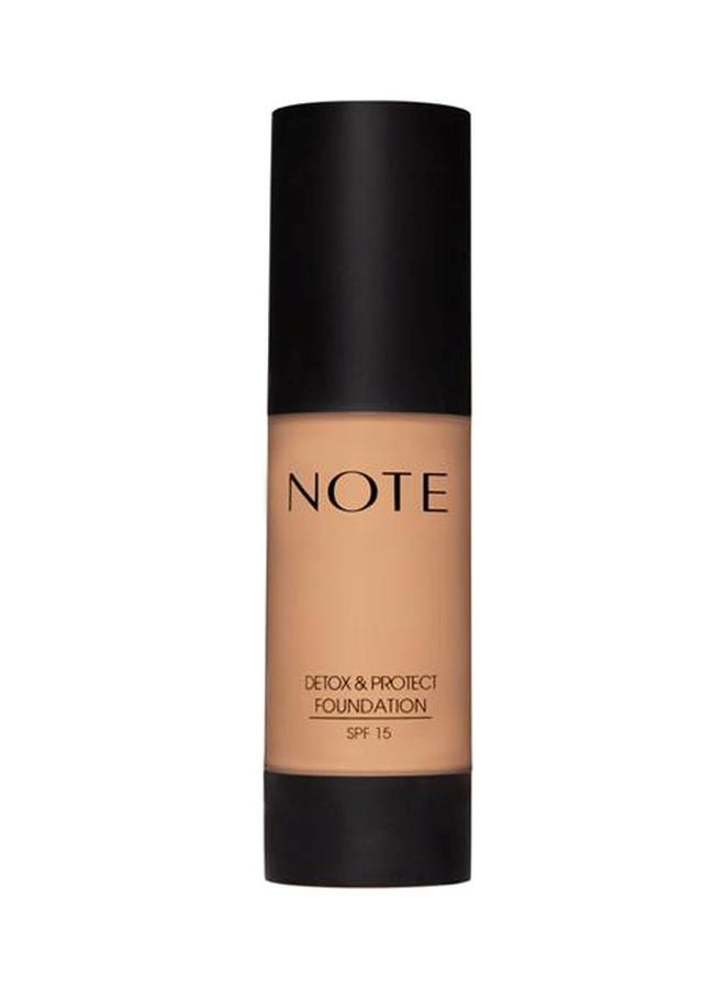 NOTE COSMETIQUE - Detox And Protect Foundation SPF15 07 Pump Apricot - Image 1