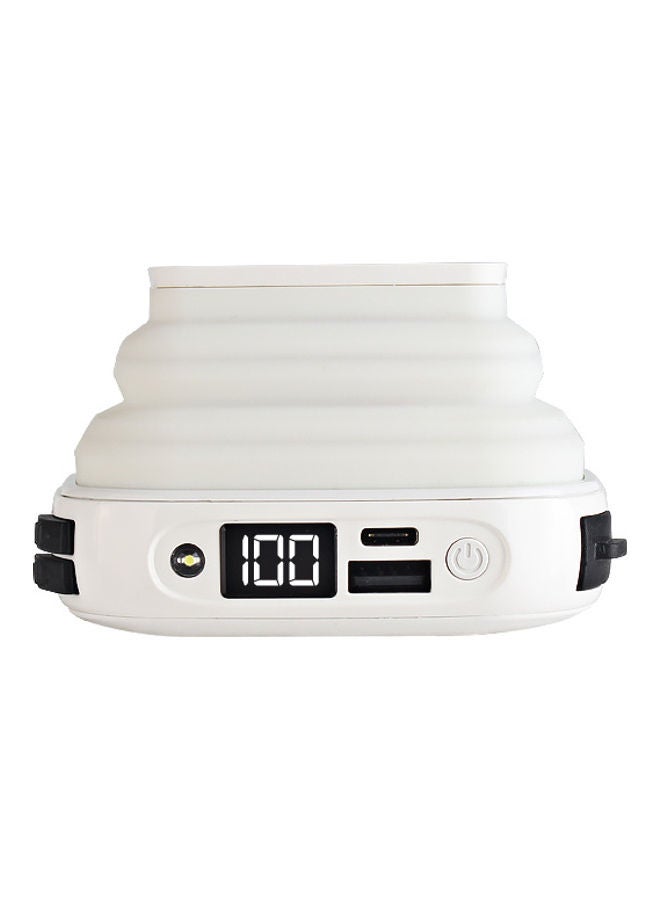 Multifunction Night Light Mobile Phone Bracket Powerbank White - Image 3