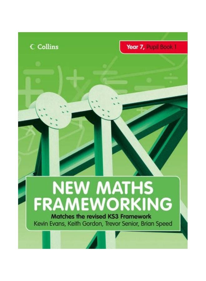 New Maths Framework: Year 7 Pupil Book 1 (Levels 3-4) Paperback English by Kevin Evans - 20 Apr 2008