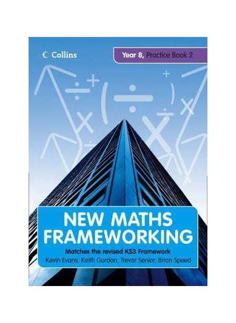 New Maths Frameworking: Year 8 Practice (Levels 5-6) Paperback English by Kevin Evans - 20 May 2008