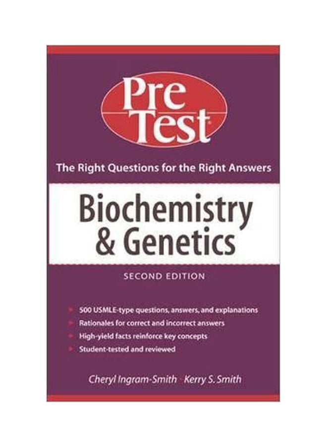 Biochemistry And Genetics: The Right Questions For The Right Answers Paperback English by Cheryl Ingram-Smith - 01 Sep 2004 