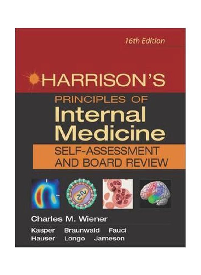 Harrison's Principles Of Internal Medicine: Self-Assessment And Board Review Paperback English by Charles Wiener - 38246
