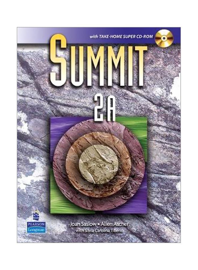 Summit 2a With Workbook And Super Cd-rom Paperback English by Joan Saslow - 39226 