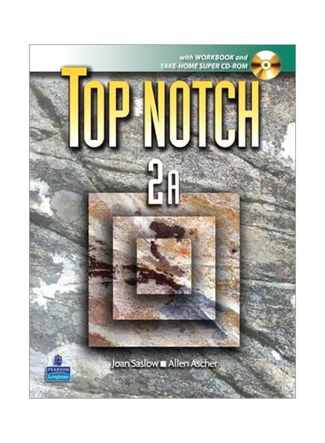 Top Notch 2 With Super Cd-rom Split A (units 1-5) With Workbook And Super Cd-rom Paperback English by Joan M. Saslow - 38946 