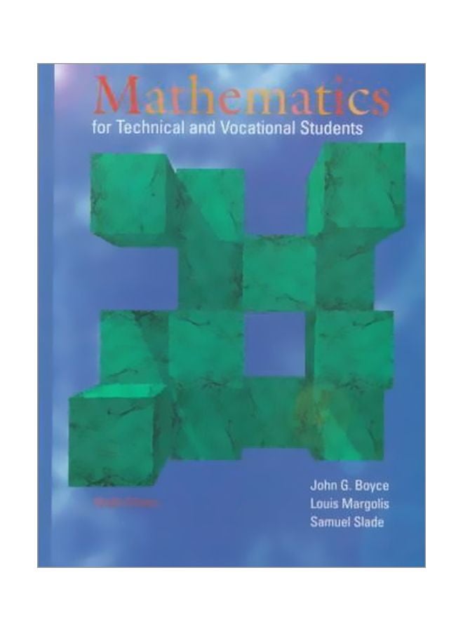 Mathematics For Technical And Vocational Students Paperback English by John Boyce - 01 Dec 1996 
