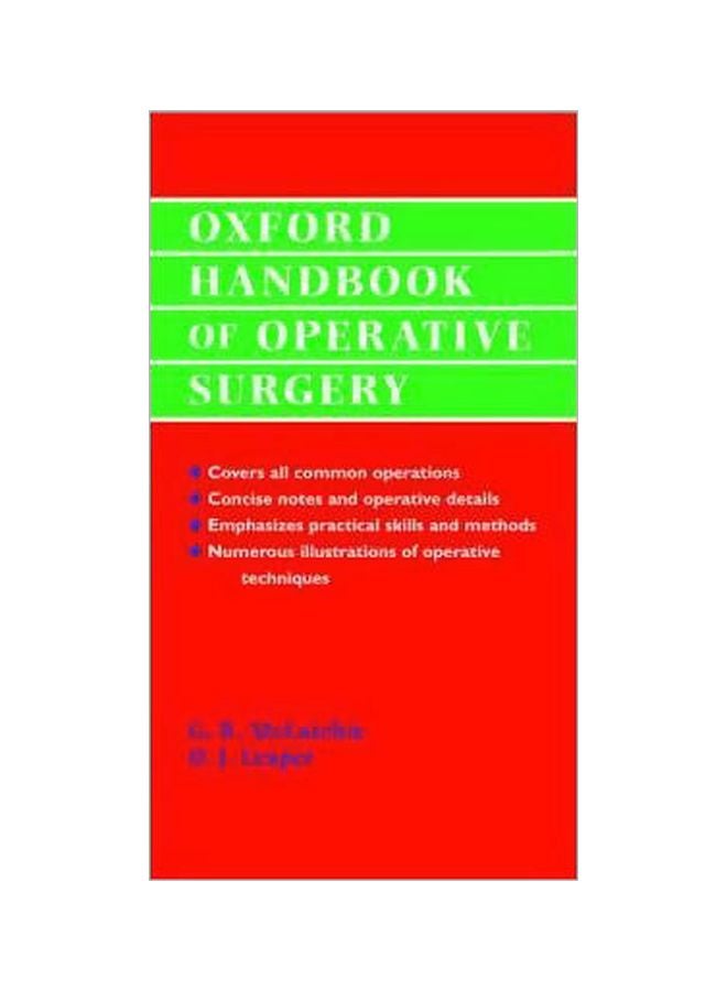 Oxford Handbook Of Operative Surgery paperback english - 24 Oct 1996 