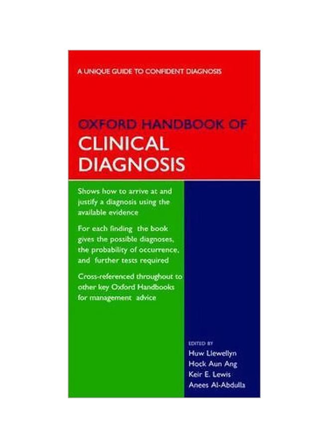Oxford Handbook Of Clinical Diagnosis Paperback English - 30 Mar 2006 